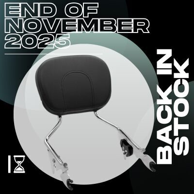 Detachable Passenger Backrest Sissy Bar For Touring 2009+